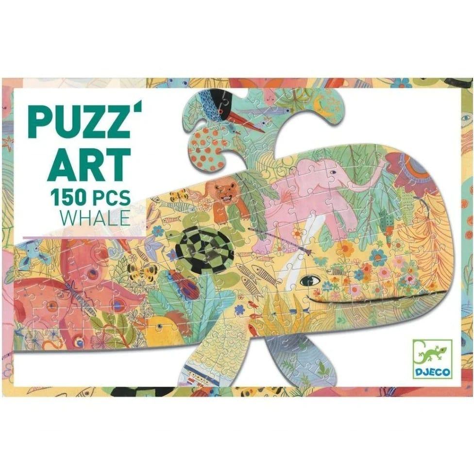 Puzzle Art Ballena 150 Piezas - Djeco 2