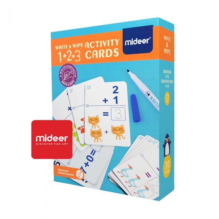 Tarjetas de Actividades Suma - Mideer 1