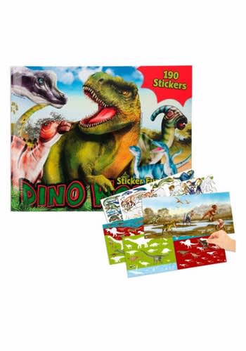 Libro de Sticker Crea el Mundo de los Dinosaurios - Depesche 4