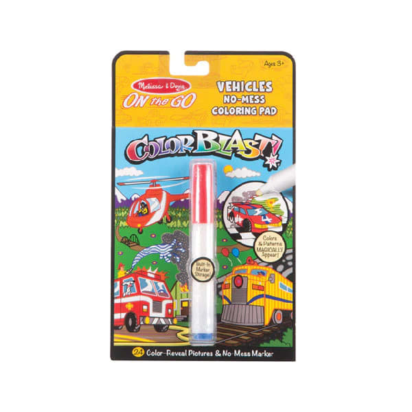 Block de Tinta Invisible Vehículos - Melissa and Doug 5