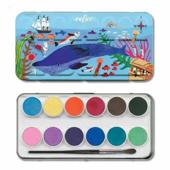 Acuarela Bajo el Mar - Eeboo 4