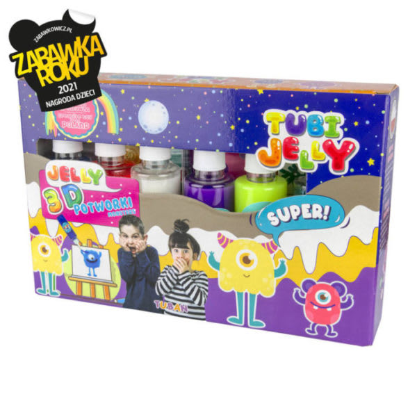 Set tubi jelly 6 colores monstruos - Tuban 3