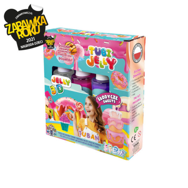 Set tubi jelly 3 colores candy - Tuban 1