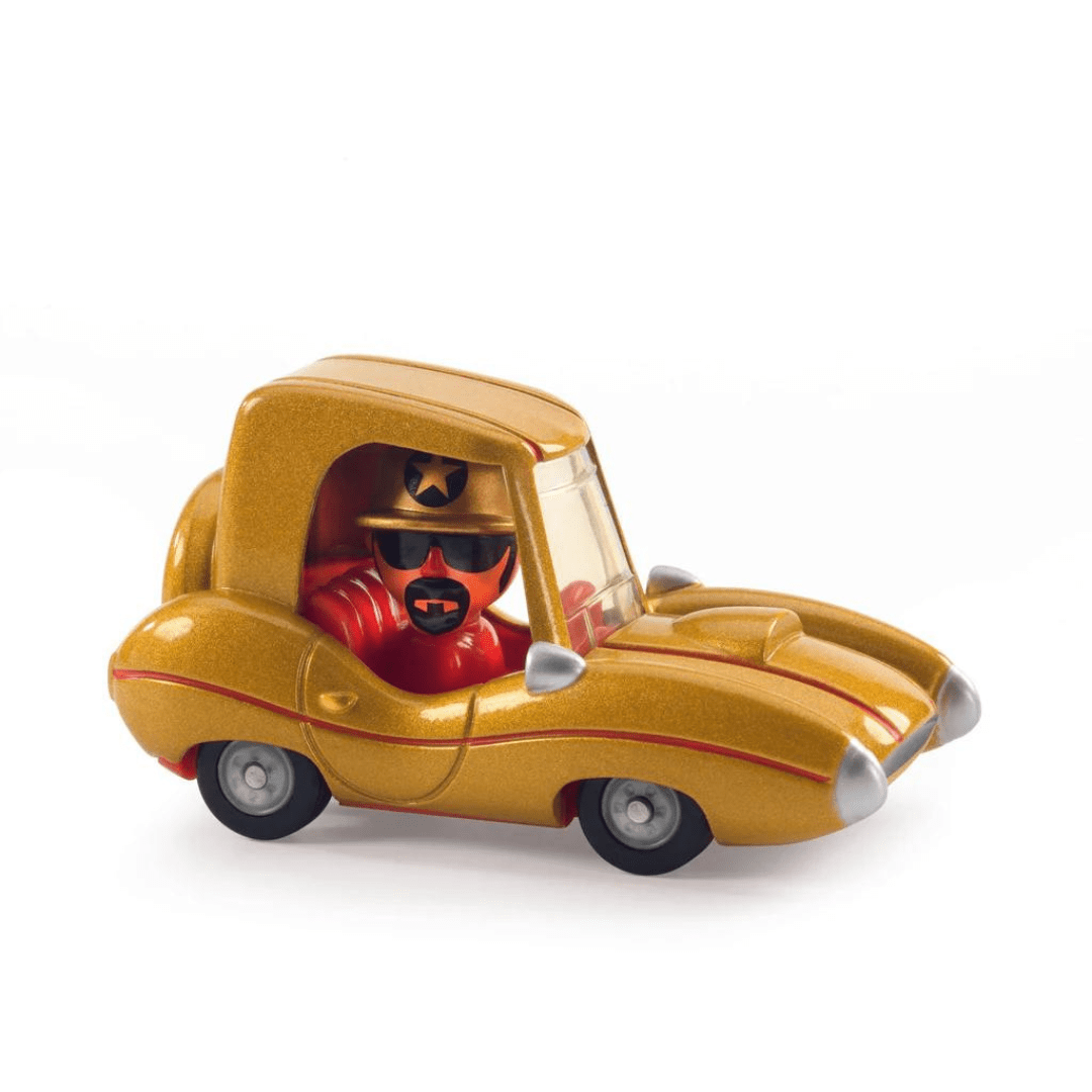 Autos Locos Estrella Dorada - Djeco 2