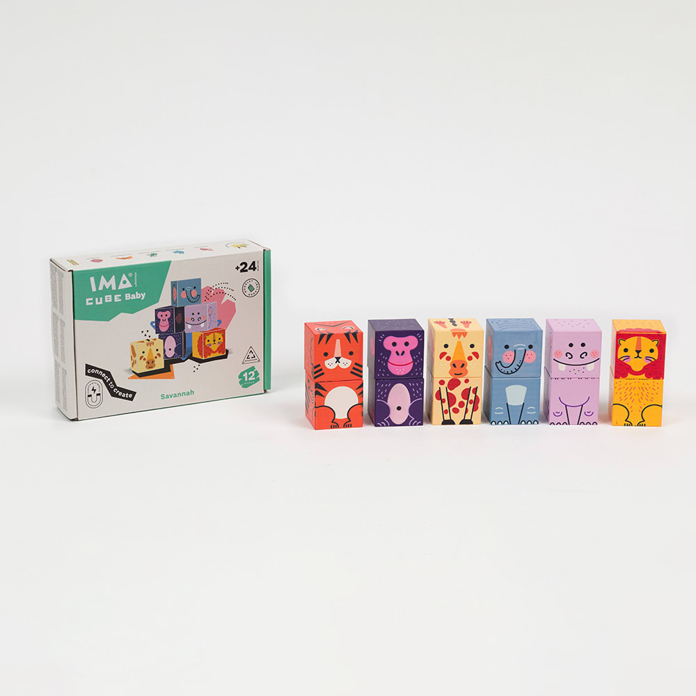 Imacube Baby Savannah - Braintoys 5