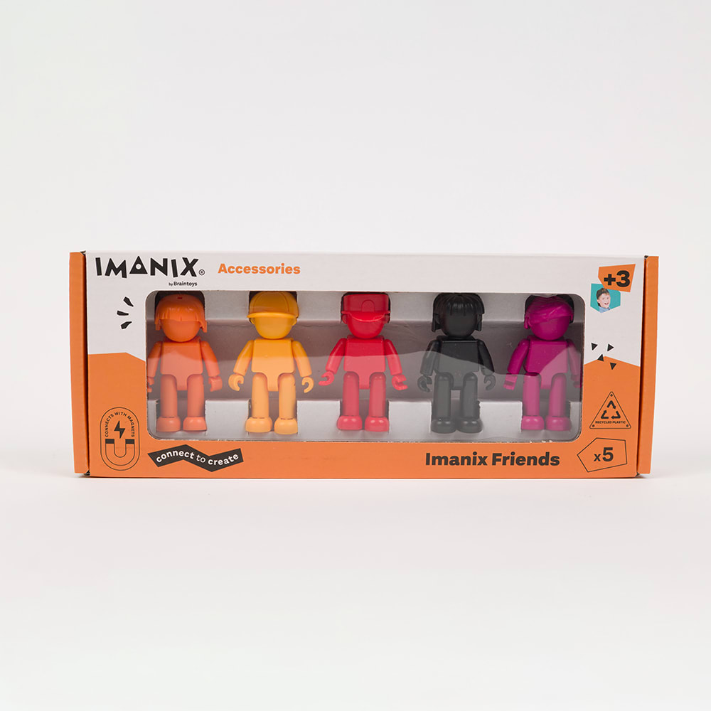 Imanix Friends Cool 5 Figuras Magnéticas - Braintoys 5