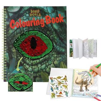 Libro para Colorear con Lentejuelas 6