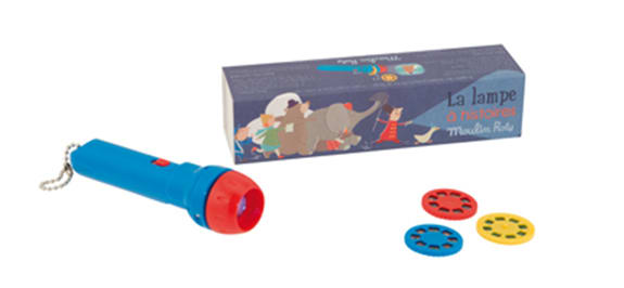 Linterna de Cuentos Azul - Moulin Roty 1