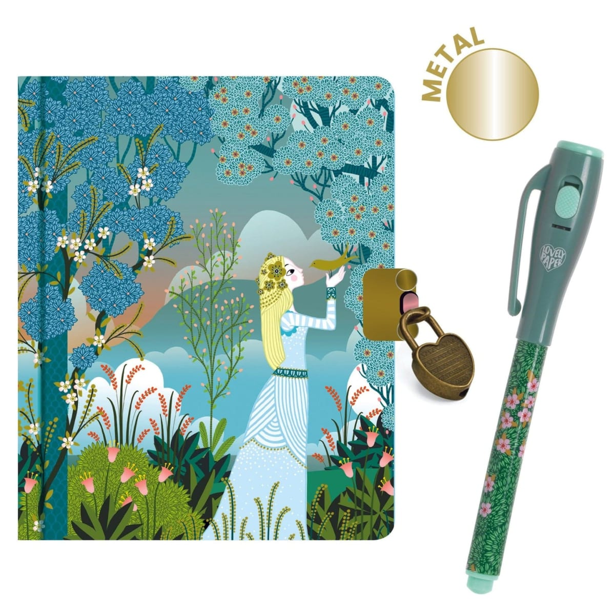 Diario de Vida con Lápiz Secreto Charlotte - Djeco 1