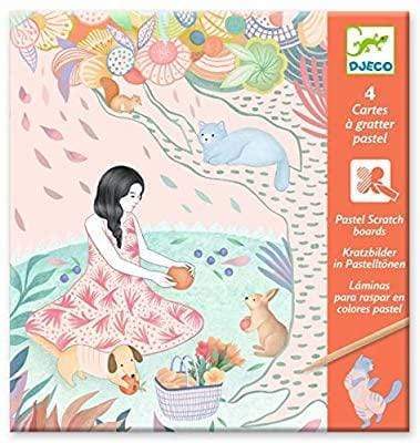 Láminas para Raspar Picnic - Djeco 1