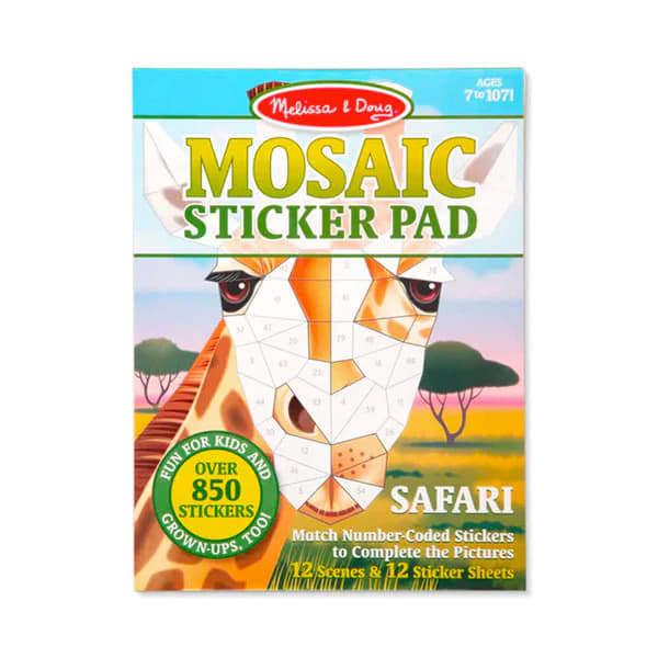 Block Pinta con Stickers Safari - Melissa and Doug 4