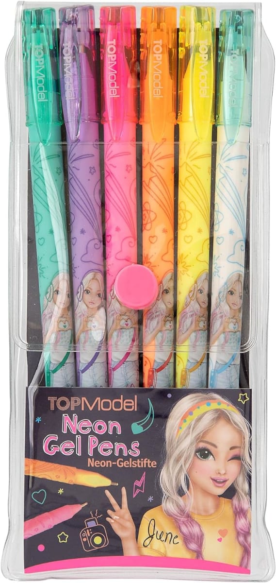 Set 6 Rotuladores de Gel - Top Model 5