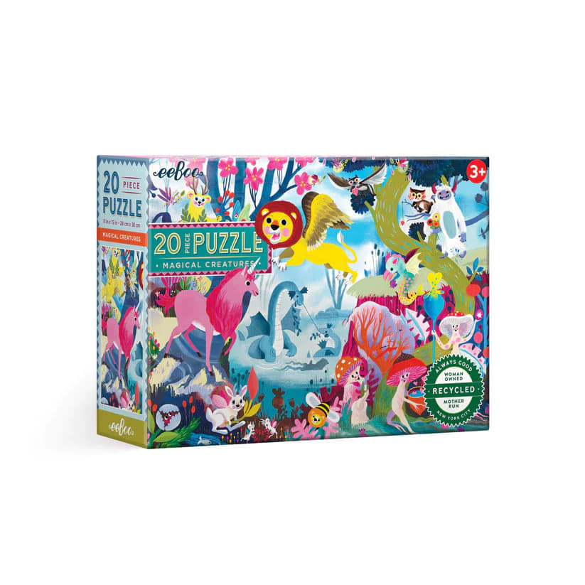 Puzzle 20 Piezas Criaturas magicas - Eeboo 1