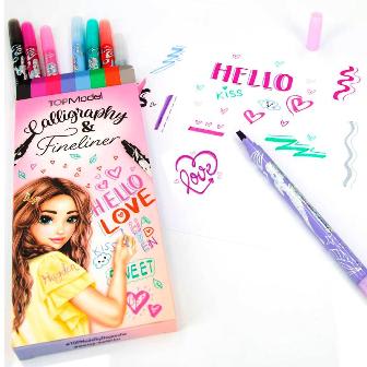 Set de Caligrafía y Rotuladores - Top Model 5