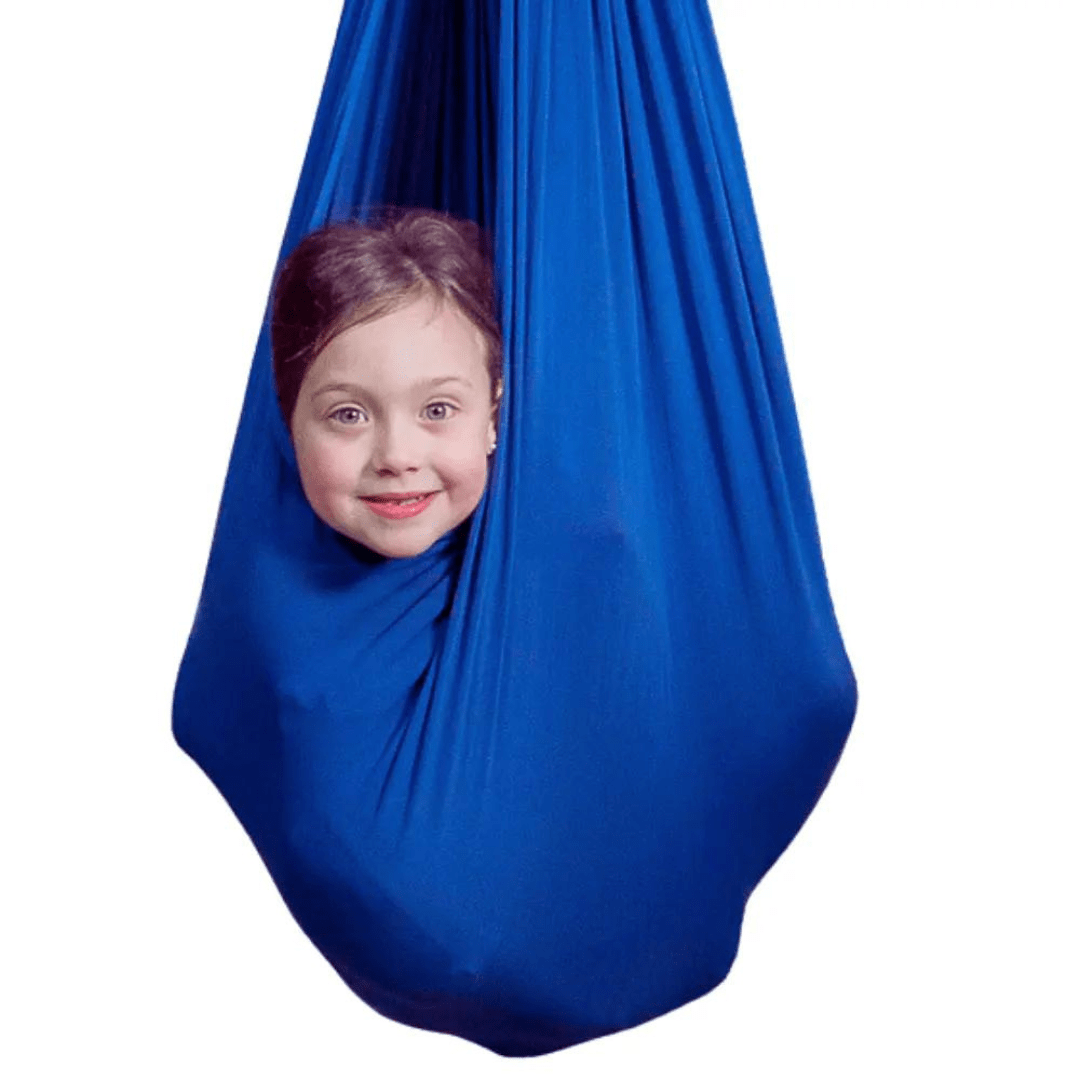 Columpio sensorial  azul piedra - FocuSwing 10