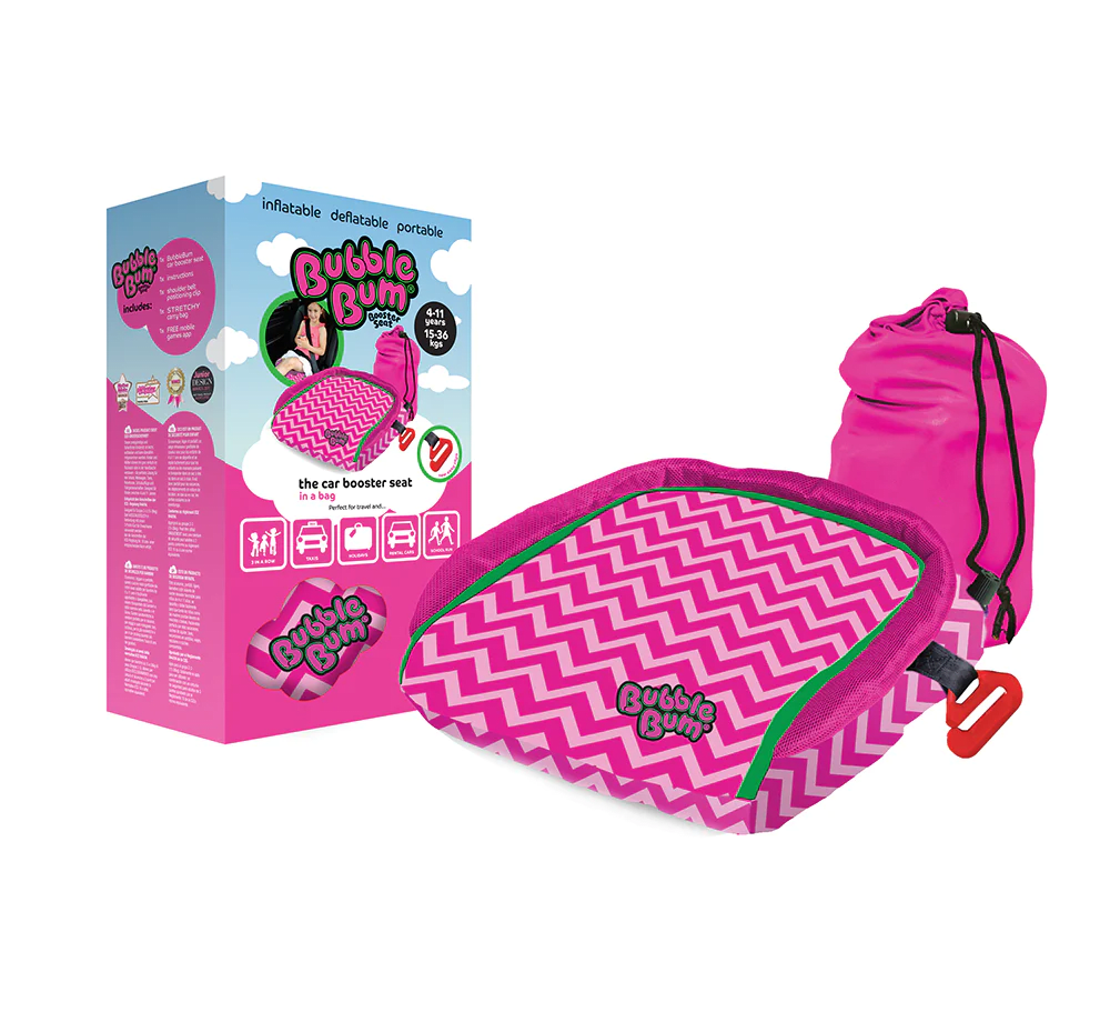 Alzador inflable rosado - Bubble Bum 1