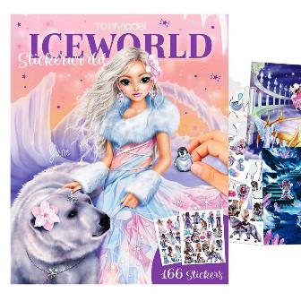 Libro de Sticker Iceworld - Top Model 5