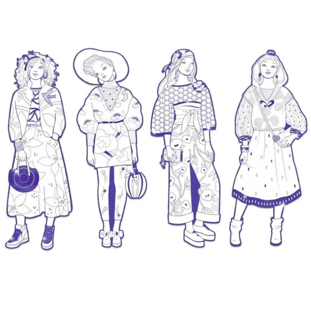 Dibujo para colorear Zaho - Djeco 4