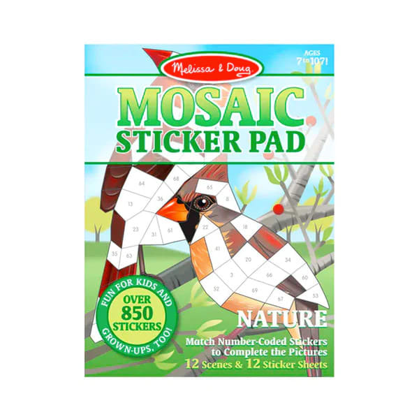 Block Pinta con Stickers Naturaleza - Melissa and Doug 4