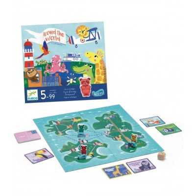 Juego De Mesa Alrededor Del Mundo - Djeco 1