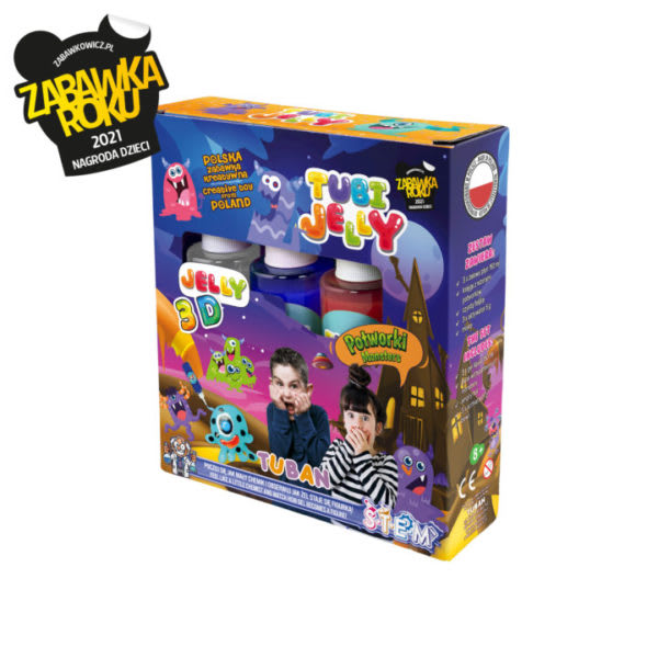 Set tubi jelly 3 colores monstruos - Tuban 2
