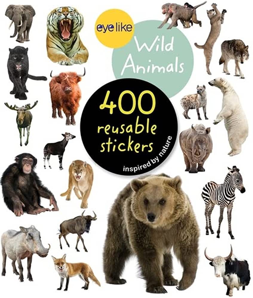 Libro de Stickers Animales Salvajes - Workman2
