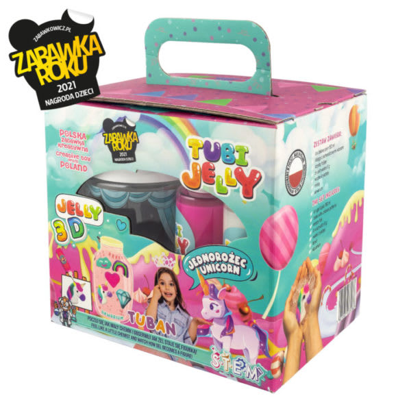 Set tubi jelly 6 colores unicornio + acuario - Tuban 4