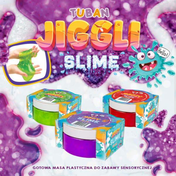 Jiggly slime rosado 500g - Tuban1