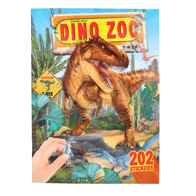 Cuaderno de Sticker Zoo de los Dinosaurios  5