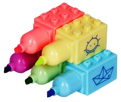 Set 5 Rotuladores Bloques de Construcción - Depesche 4