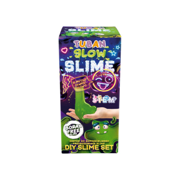Kit hazlo tu mismo slime brilla en la oscuridad - Tuban 1