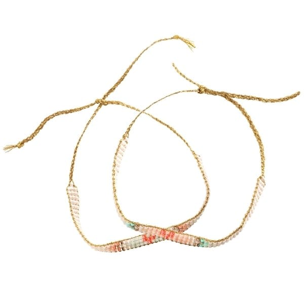 Hazlo Tu Mismo Pulseras Duo Miyuki y Corazones - Djeco 1