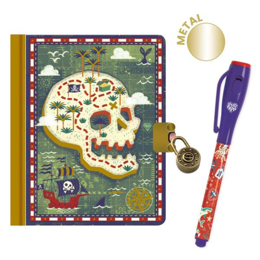 Diario de Vida Steve con Lapiz Invisible Small - Djeco 1
