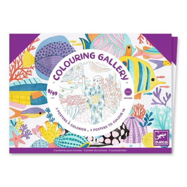 Galería para Colorear Japón - Djeco 1