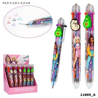 Lapiz Gel Seis Colores - Top Model 4