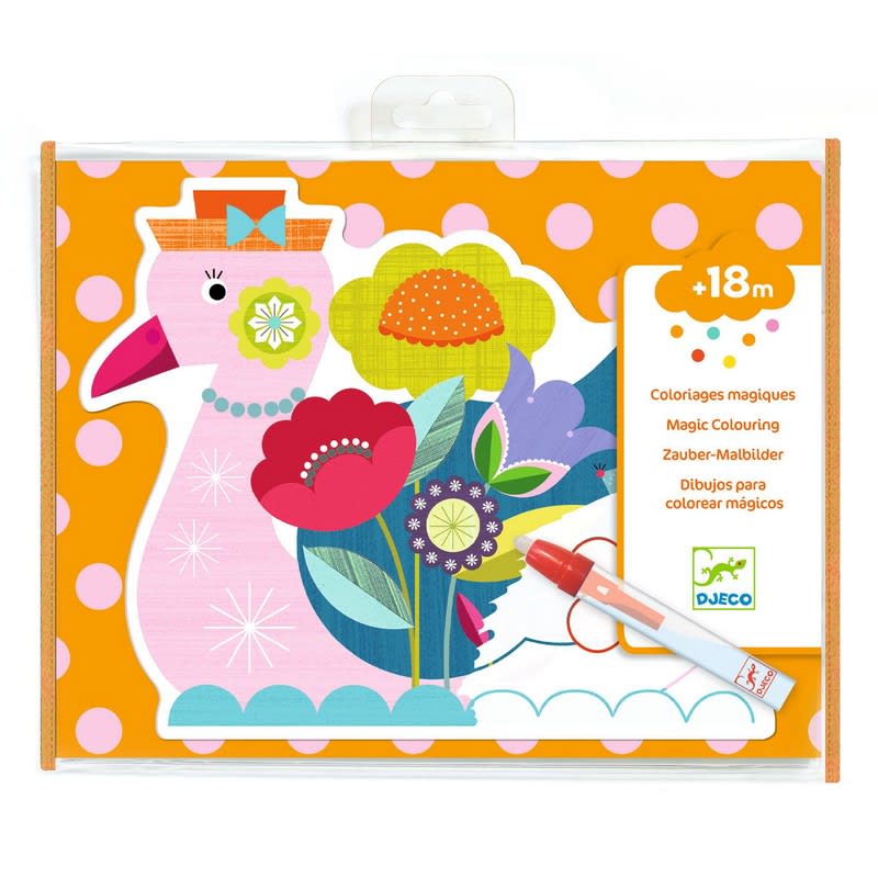 Dibujos Mágicos Animales Coloridos - Djeco 1