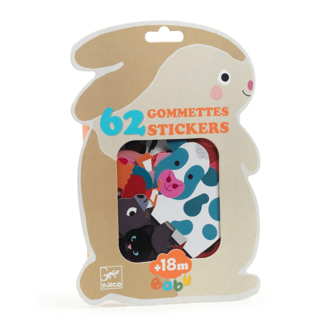 Sticker Big Animales Granja - Djeco 2