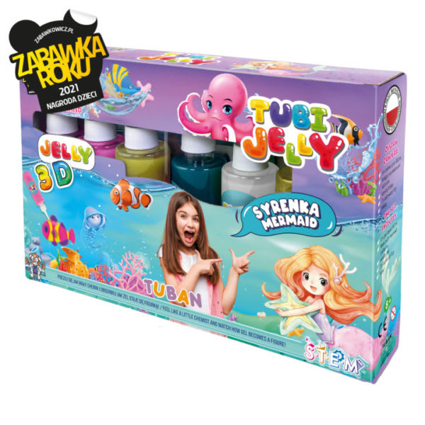 Set tubi jelly 6 colores sirena - Tuban 3