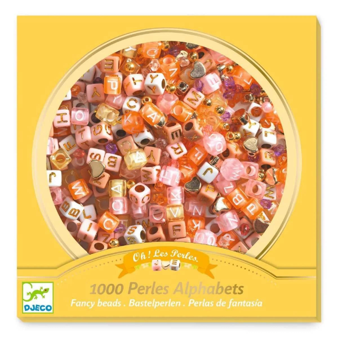 Mostacilla alfabeto dorada - Djeco 3