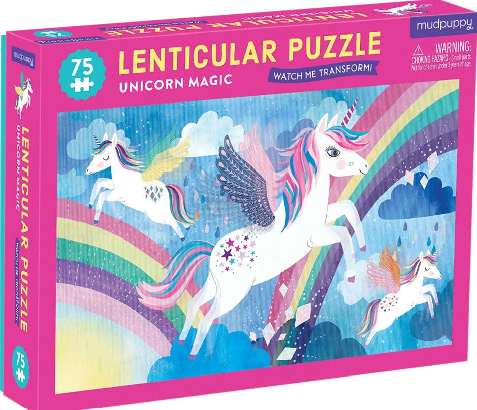 Puzzle Lenticular Unicornios 75 Piezas - Mudpuppy 1