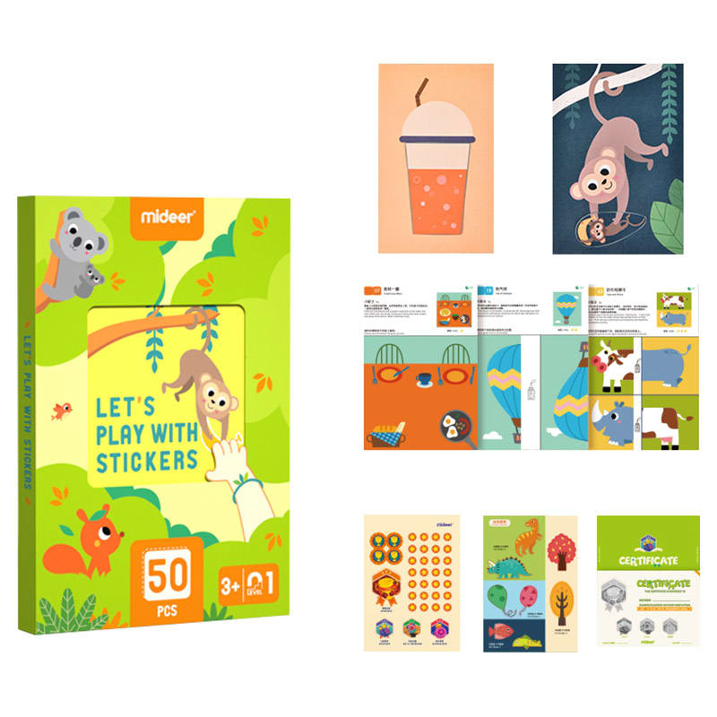 Juguemos con Sticker Nivel 1 - Mideer 1
