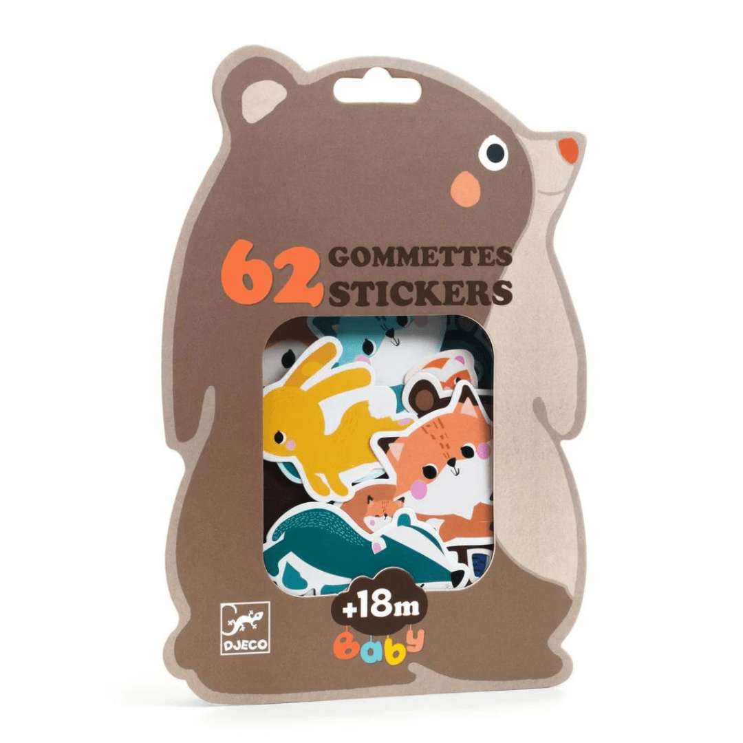 Sticker Big Animales Bosque - Djeco 2