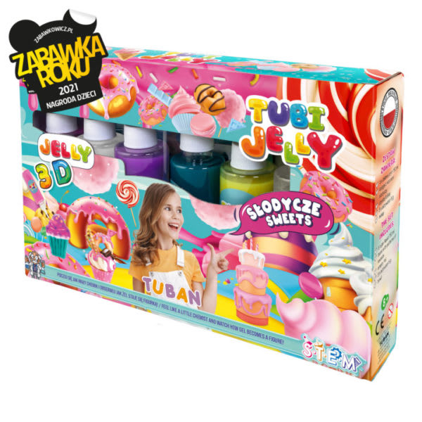 Set tubi jelly 6 colores candy - Tuban 3