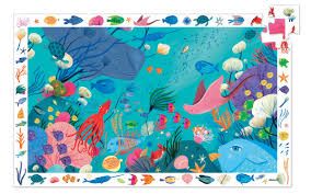Puzzle Observación Acuatic 54 Piezas - Djeco1