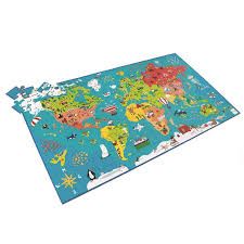 Puzzle Mapamundi 150 Piezas - Scratch Europe1