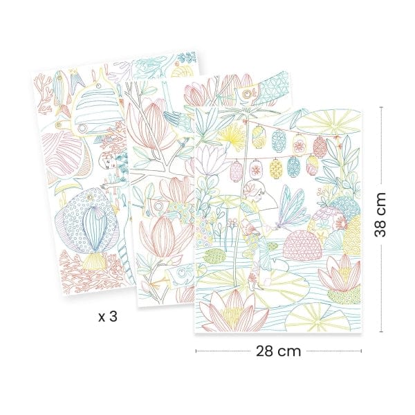 Galería para Colorear Japón - Djeco3