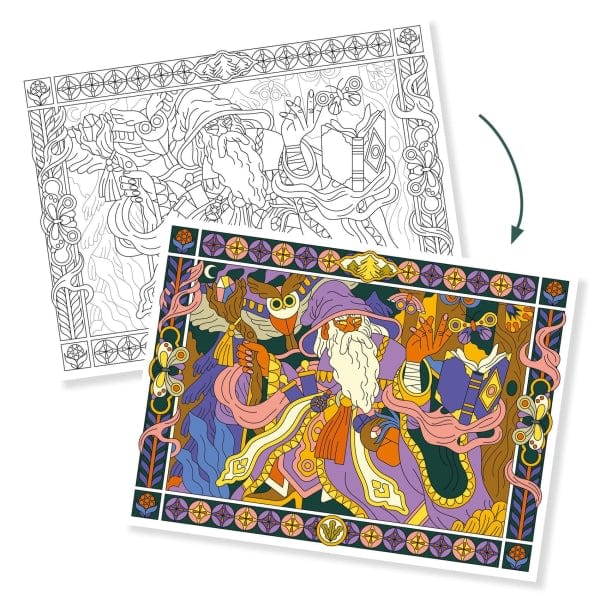 Galería para Colorear Mitos y Leyendas - Djeco2