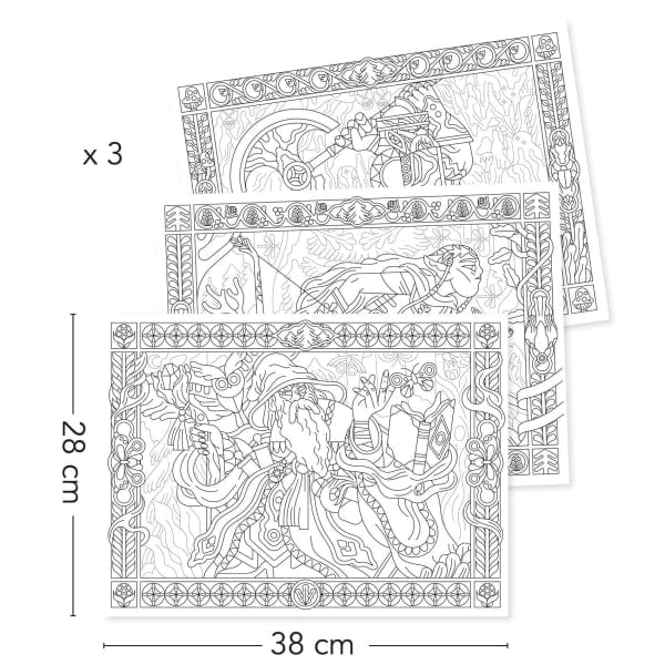Galería para Colorear Mitos y Leyendas - Djeco3