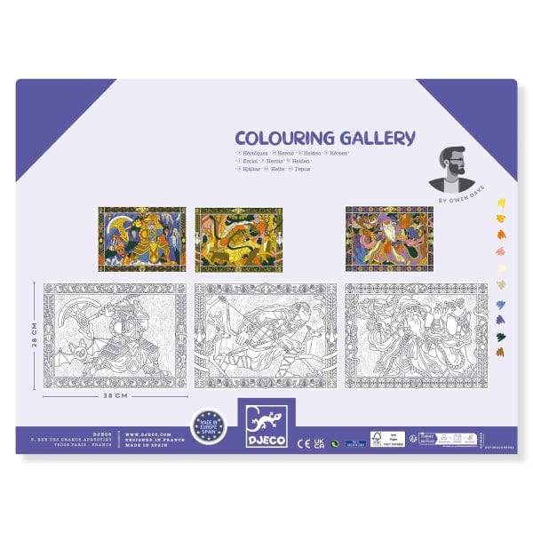 Galería para Colorear Mitos y Leyendas - Djeco4