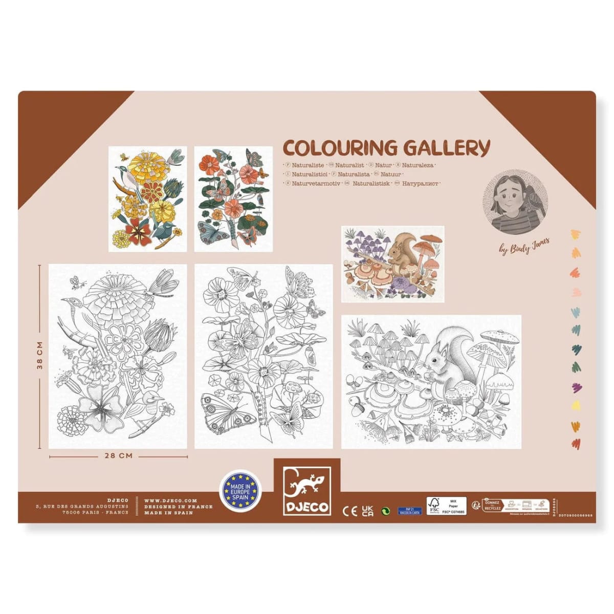 Galería para Colorear Naturaleza - Djeco4